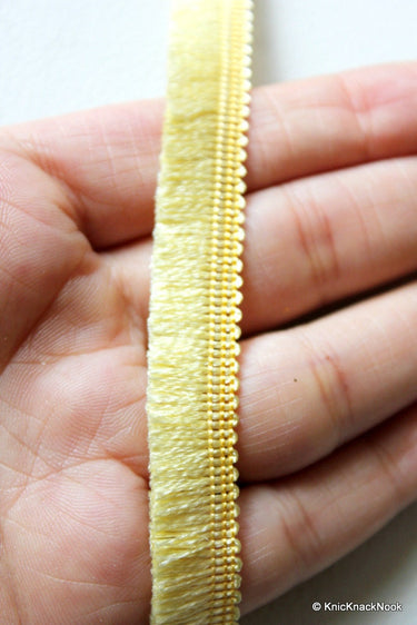 Wholesale Beige Thread Tassels 9 Yards Trim, Approx. 15mm Wide